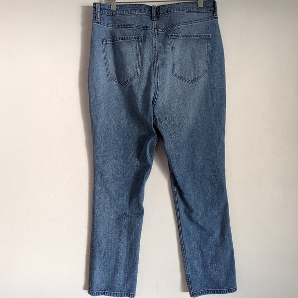 ELIZABETH AND JAMES The Vintage Straight Denim Jeans Size 16 - Picture 4 of 5